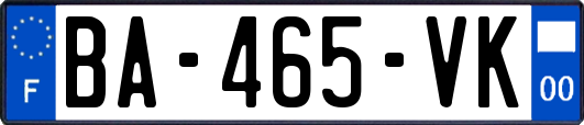 BA-465-VK