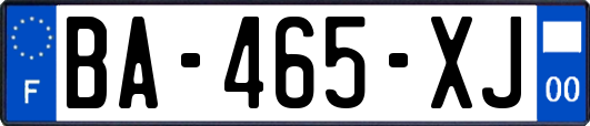 BA-465-XJ