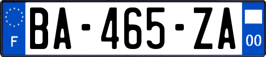 BA-465-ZA