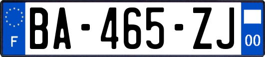 BA-465-ZJ