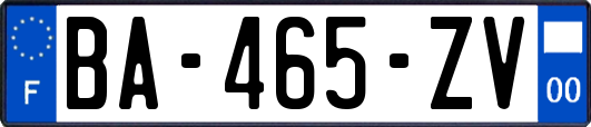 BA-465-ZV