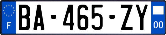 BA-465-ZY