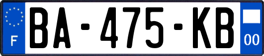 BA-475-KB