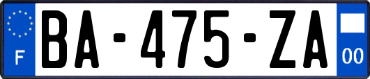 BA-475-ZA