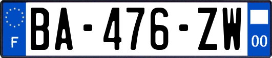 BA-476-ZW