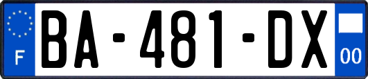 BA-481-DX