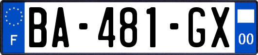 BA-481-GX