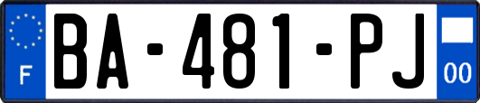 BA-481-PJ