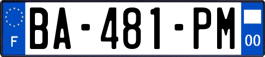 BA-481-PM