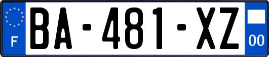 BA-481-XZ