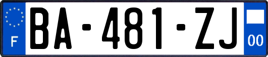 BA-481-ZJ