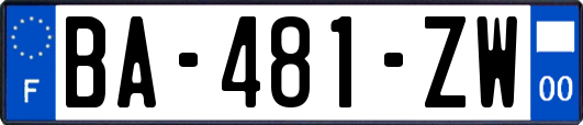 BA-481-ZW