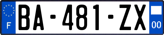 BA-481-ZX