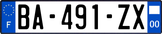 BA-491-ZX