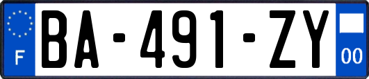 BA-491-ZY