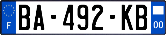 BA-492-KB
