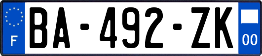 BA-492-ZK