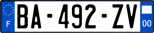 BA-492-ZV