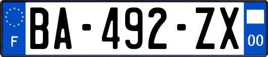 BA-492-ZX