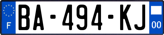 BA-494-KJ