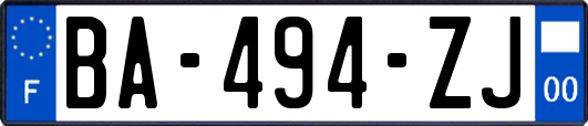 BA-494-ZJ