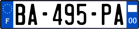 BA-495-PA