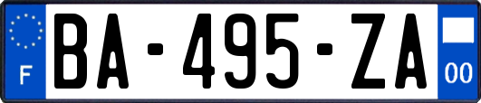 BA-495-ZA