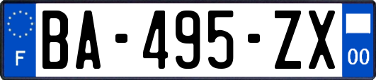 BA-495-ZX