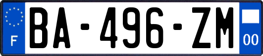 BA-496-ZM