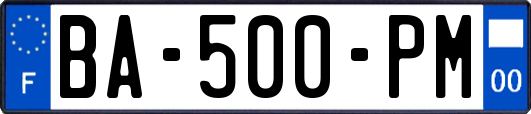 BA-500-PM