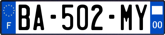 BA-502-MY