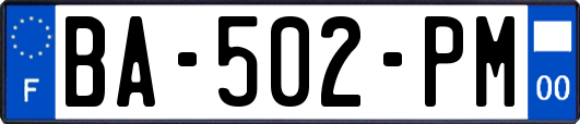 BA-502-PM