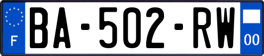 BA-502-RW