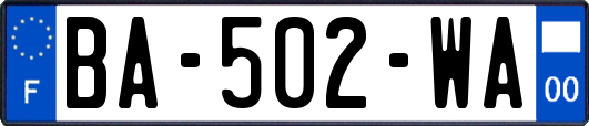 BA-502-WA