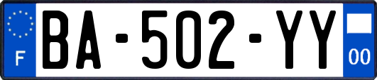 BA-502-YY