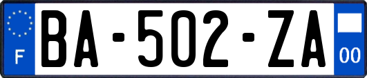 BA-502-ZA