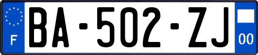 BA-502-ZJ