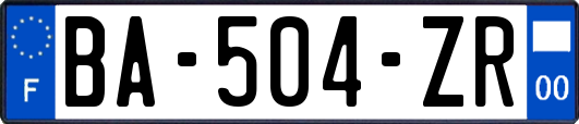 BA-504-ZR