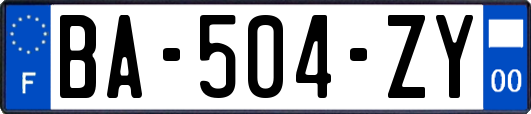 BA-504-ZY