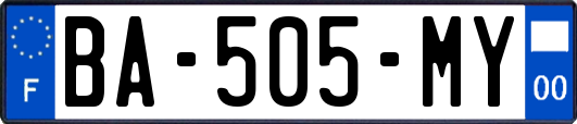 BA-505-MY