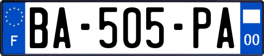BA-505-PA