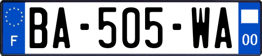 BA-505-WA