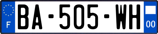BA-505-WH