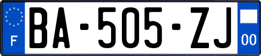 BA-505-ZJ