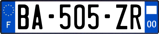 BA-505-ZR