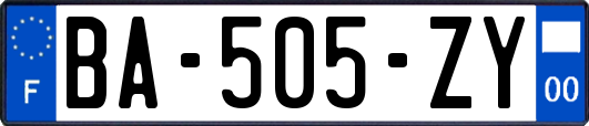 BA-505-ZY