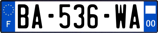 BA-536-WA