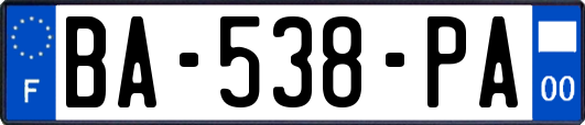 BA-538-PA
