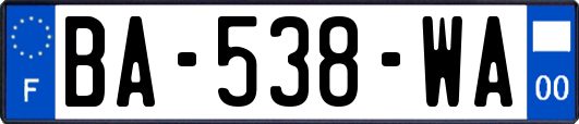 BA-538-WA