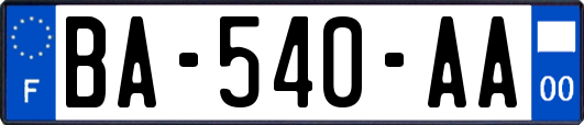 BA-540-AA